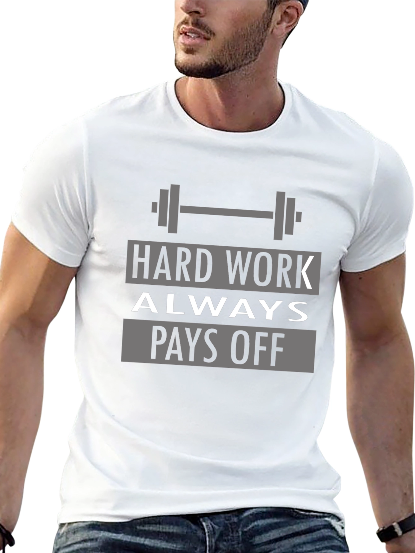 Hard Work Pays Off Mens T-Shirt