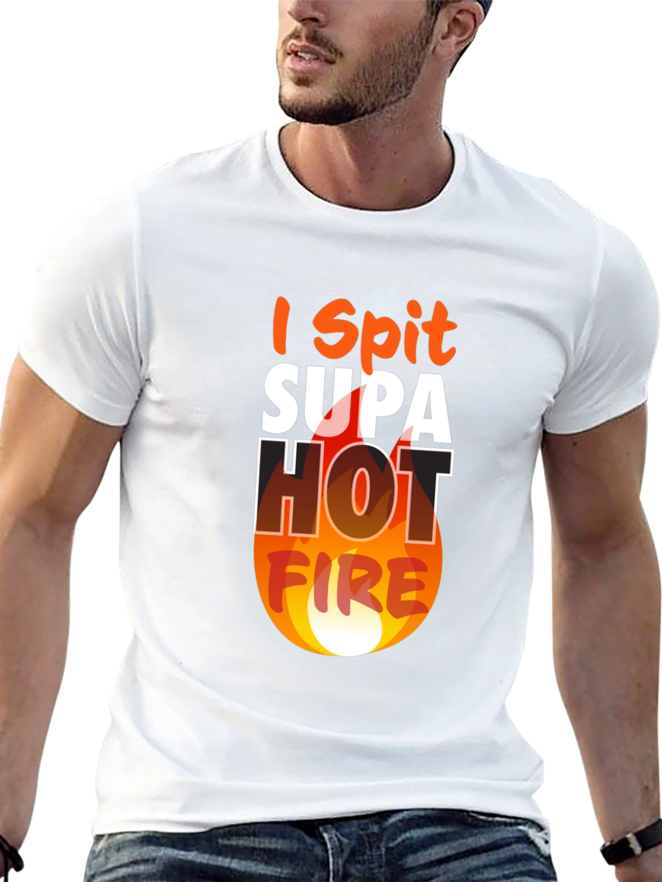 I Spit Supa Hot Fire Graphic Tee