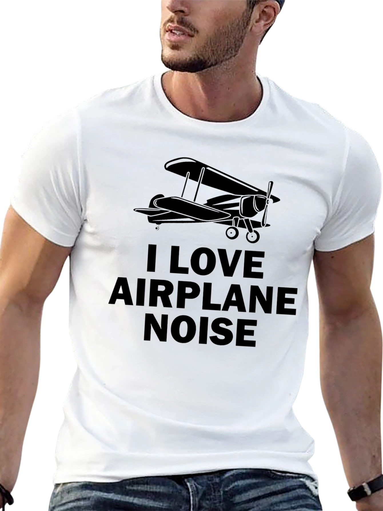Airplane Noise T-Shirt - Aviation Enthusiast Tee