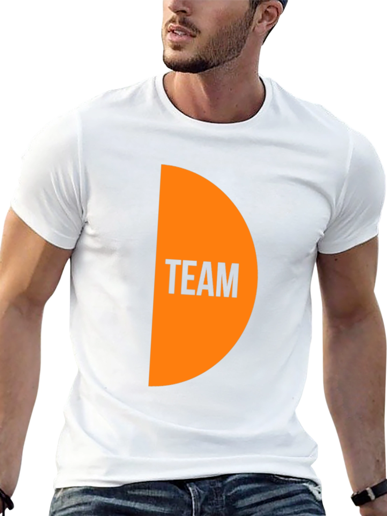 Team Graphic Black T-Shirt