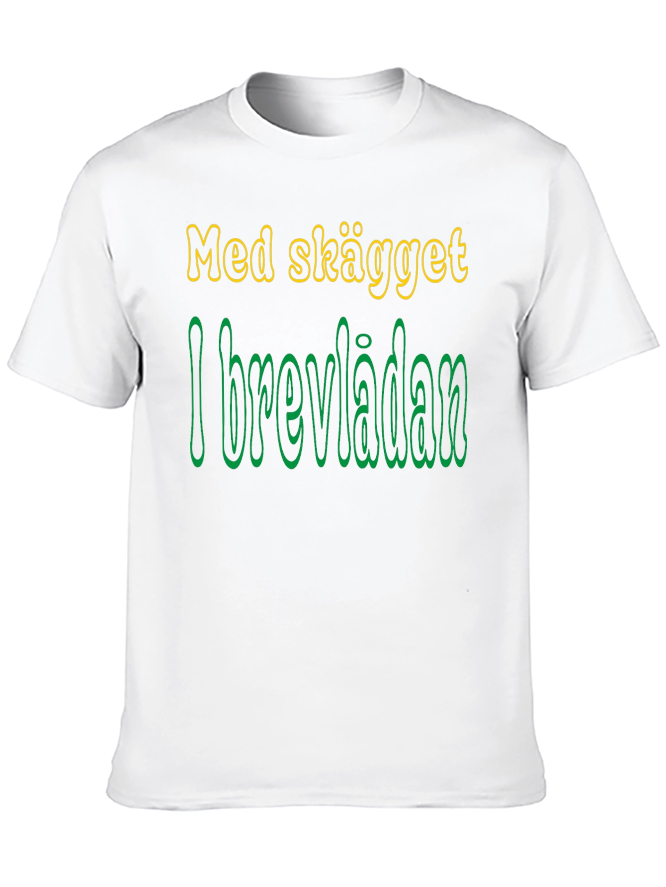 Med Skägget I Brevlådan Funny T-Shirt