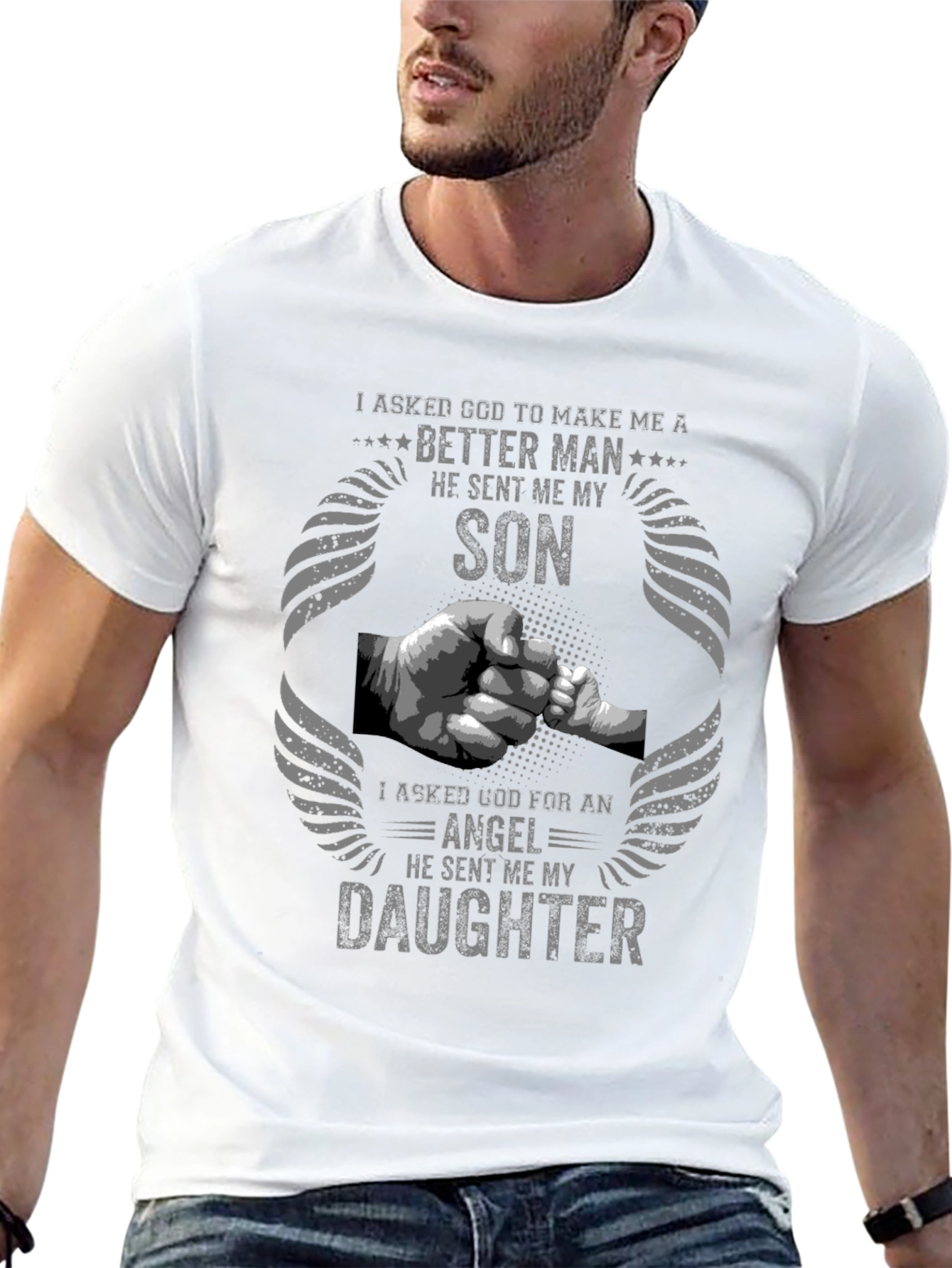 Better Man Son Daughter Graphic Tee