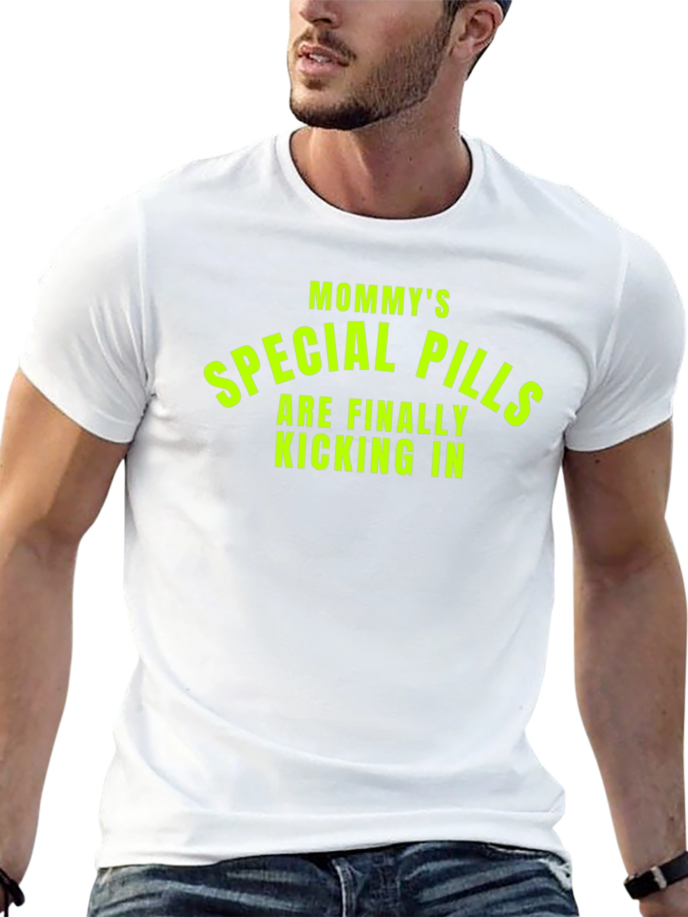 Mommys Special Pills T-Shirt - Funny Graphic Tee