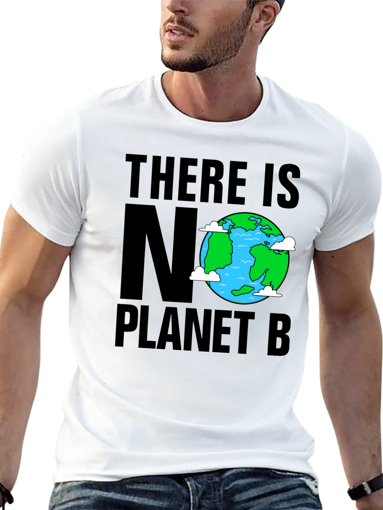 No Planet B Graphic Tee - Earth Day T-Shirt