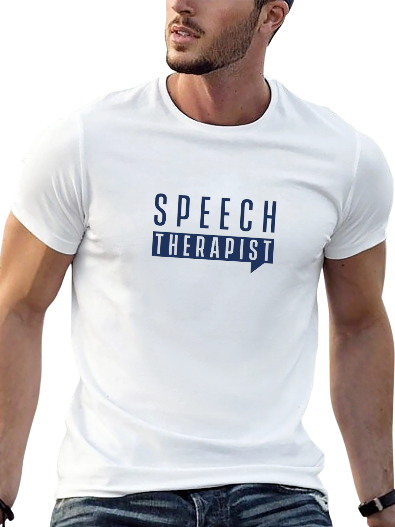 Speech Therapist Graphic Tee - Black Unisex T-Shirt