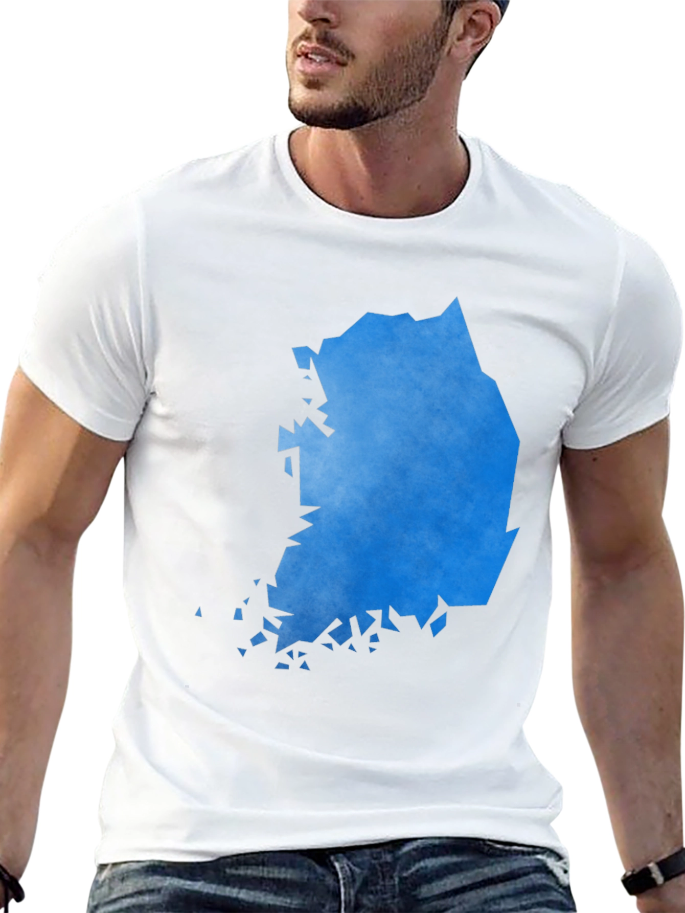 South Korea Graphic Tee - Mens Black T-Shirt
