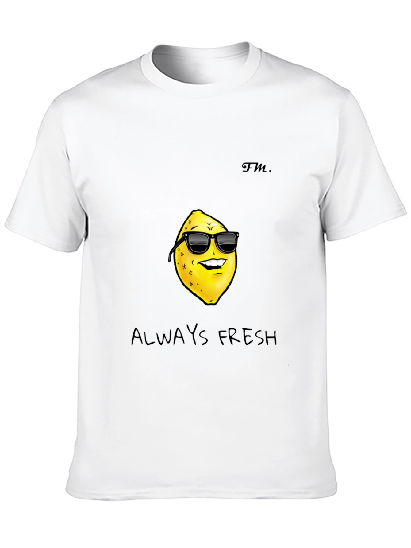 Cool Lemon Graphic Tee - Always Fresh