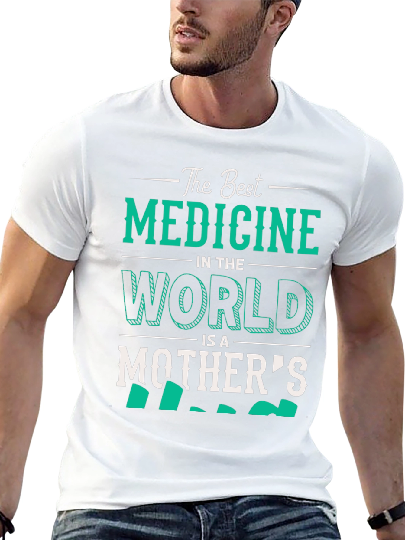 Best Medicine Mothers Love Graphic T-Shirt