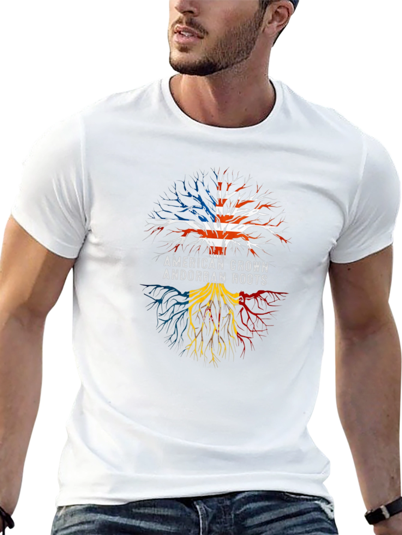 American Grown Andorran Roots T-Shirt