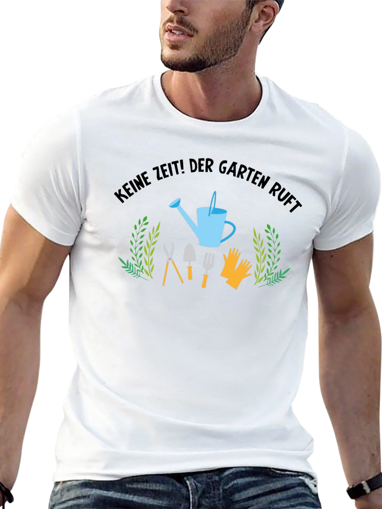 Gardening T-Shirt: Keine Zeit! Der Garten Ruft