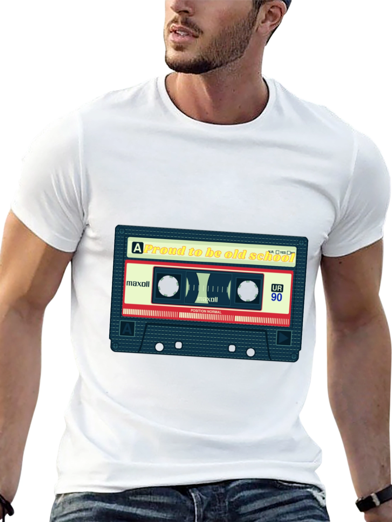 Retro Cassette Tape T-Shirt - Old School Cool