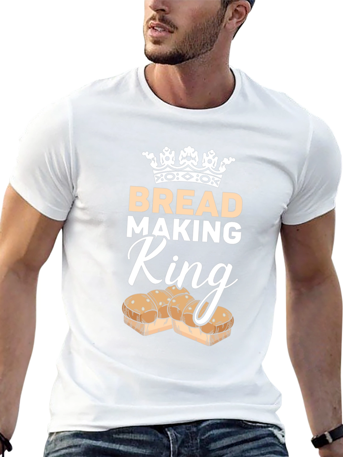 Bread Making King Graphic T-Shirt