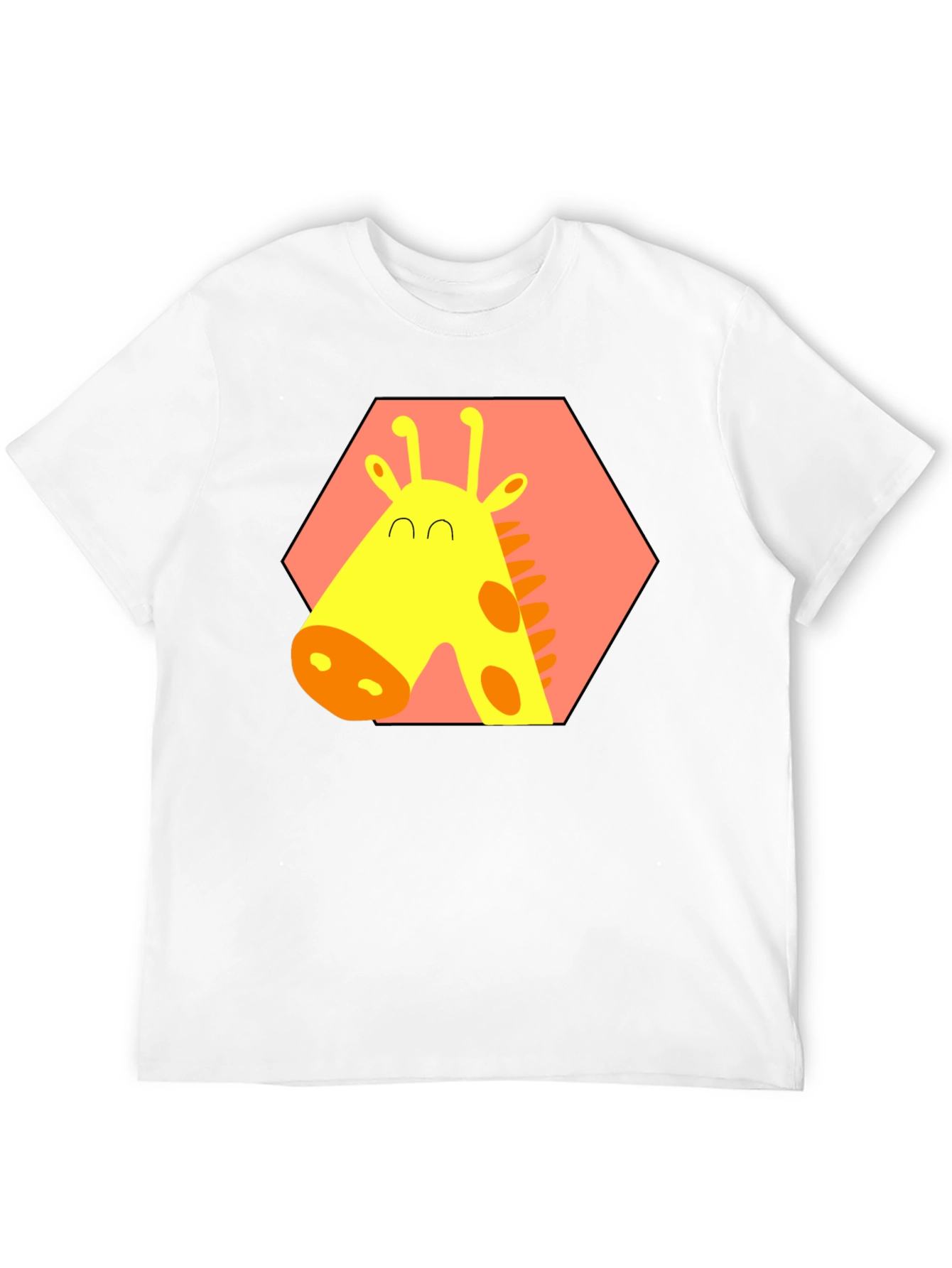 Giraffe Graphic Tee - Fun Animal Print Shirt