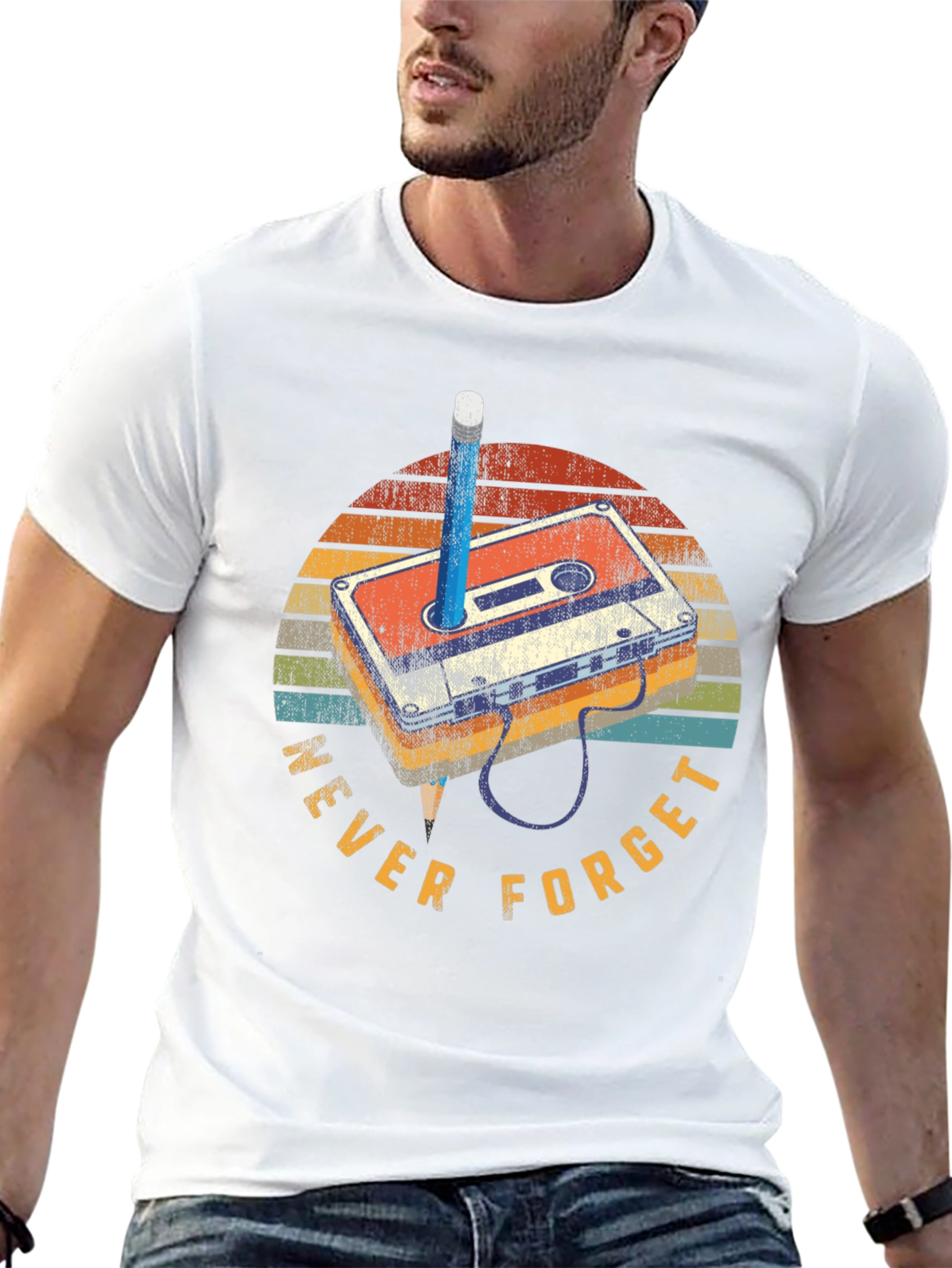Retro Mixtape Never Forget T-Shirt