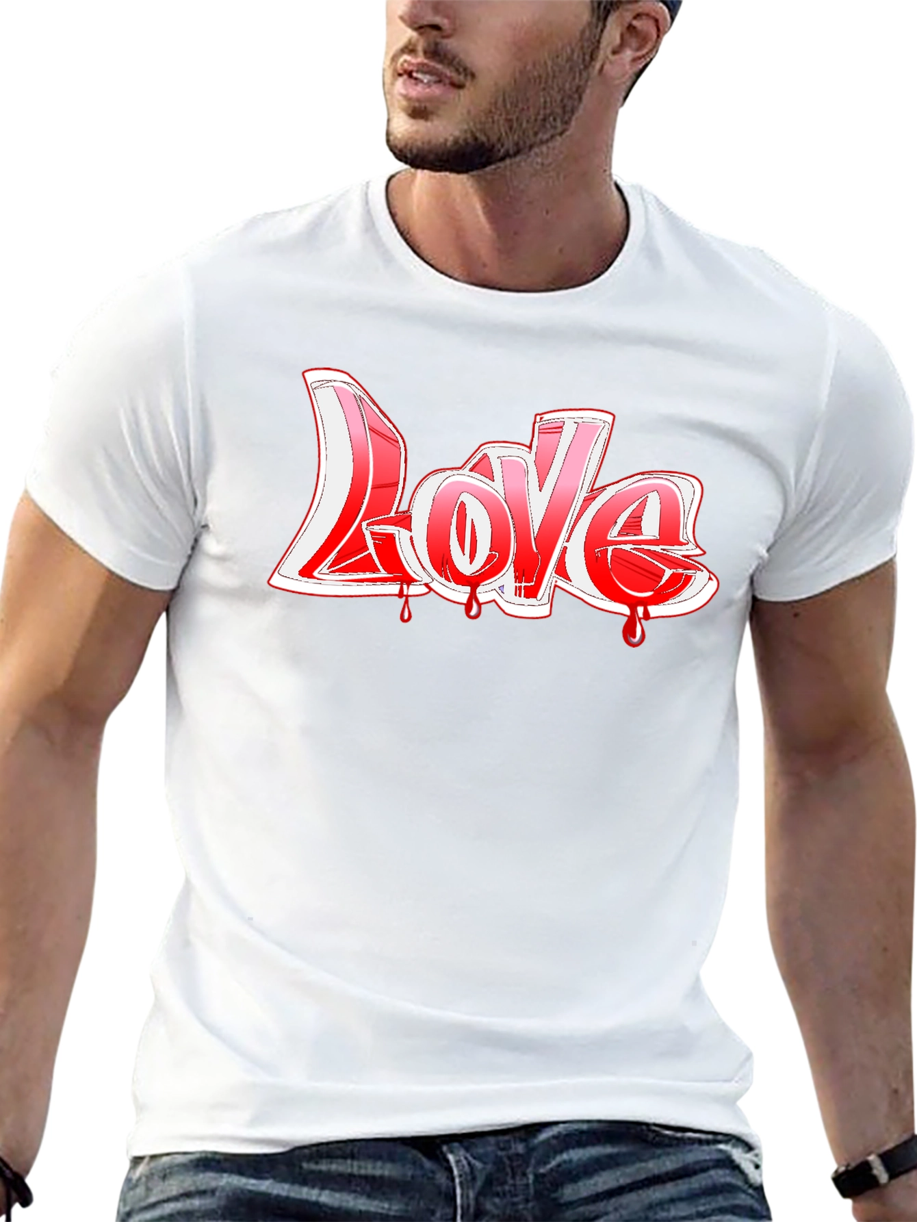 Graffiti Love T-Shirt - Bold Graphic Tee