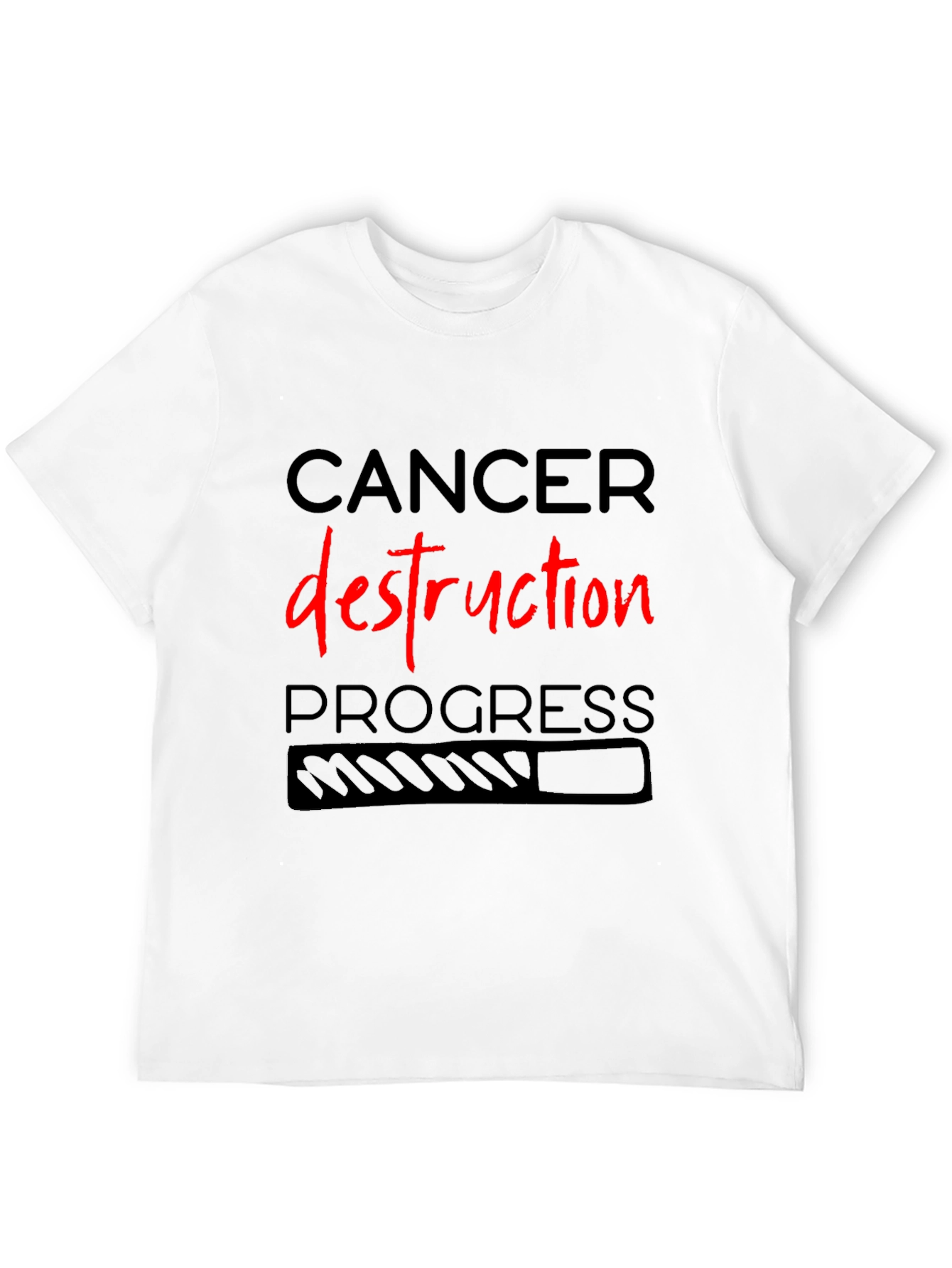 Cancer Destruction Progress T-Shirt