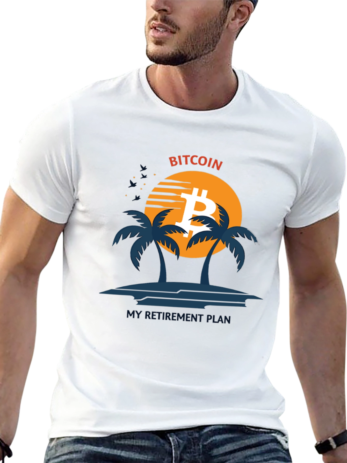 Bitcoin Retirement Plan Graphic Tee