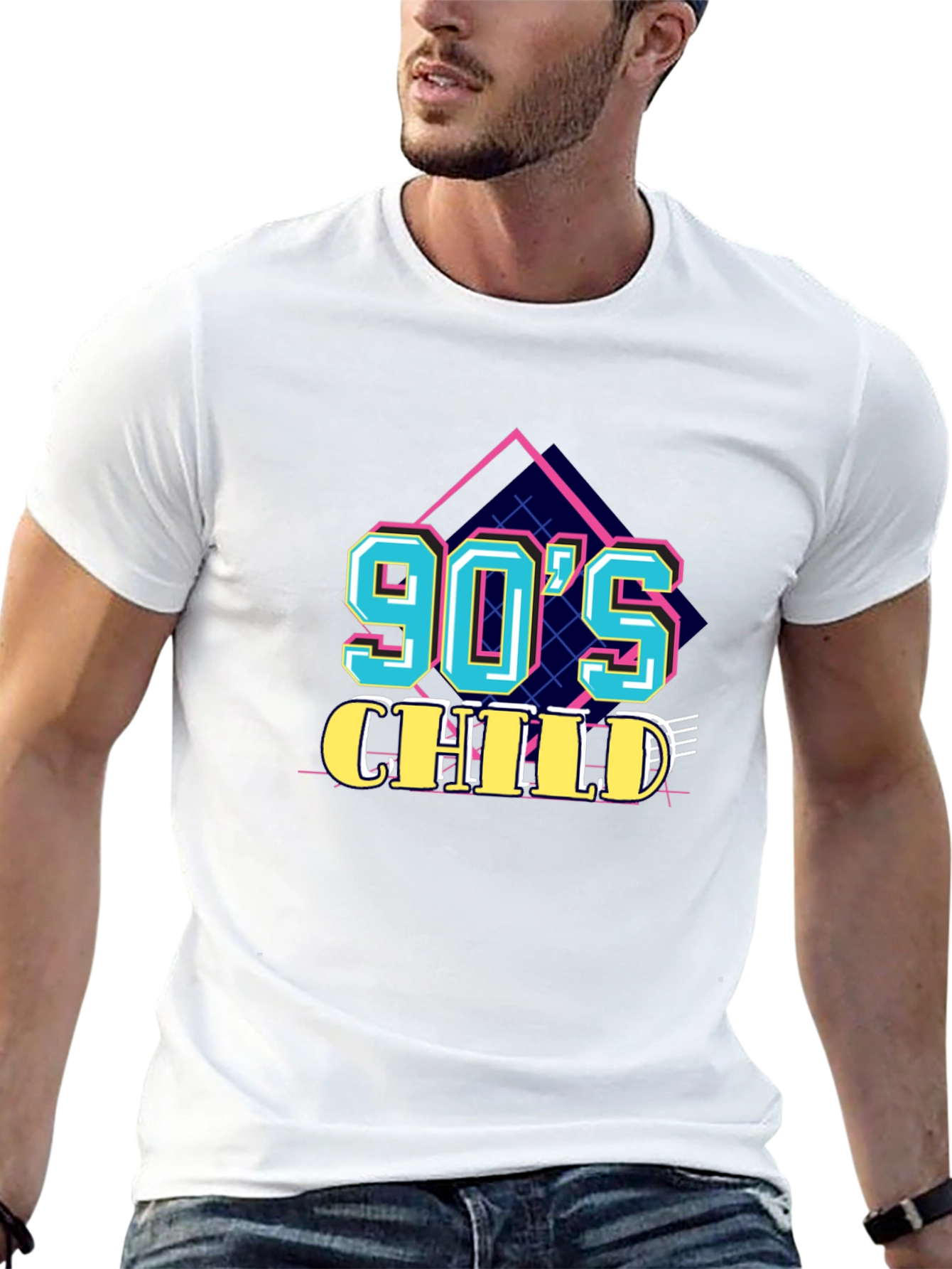 90s Child Graphic Tee - Retro Style