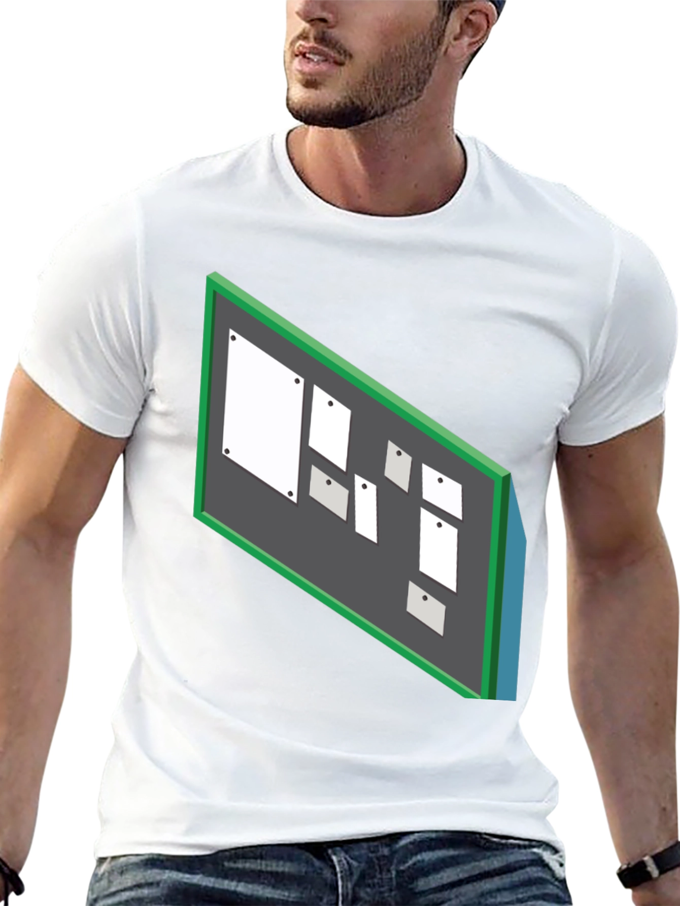 Bulletin Board T-Shirt - Funny Office Humor Tee