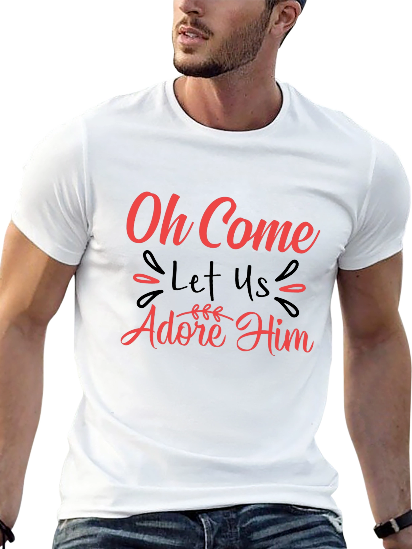 Oh Come Let Us Adore Him T-Shirt