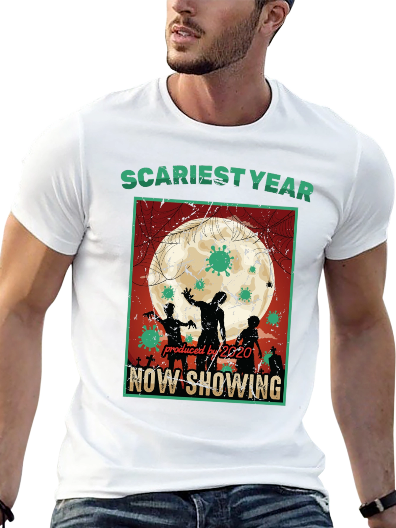 Scariest Year 2020 Graphic Novelty T-Shirt