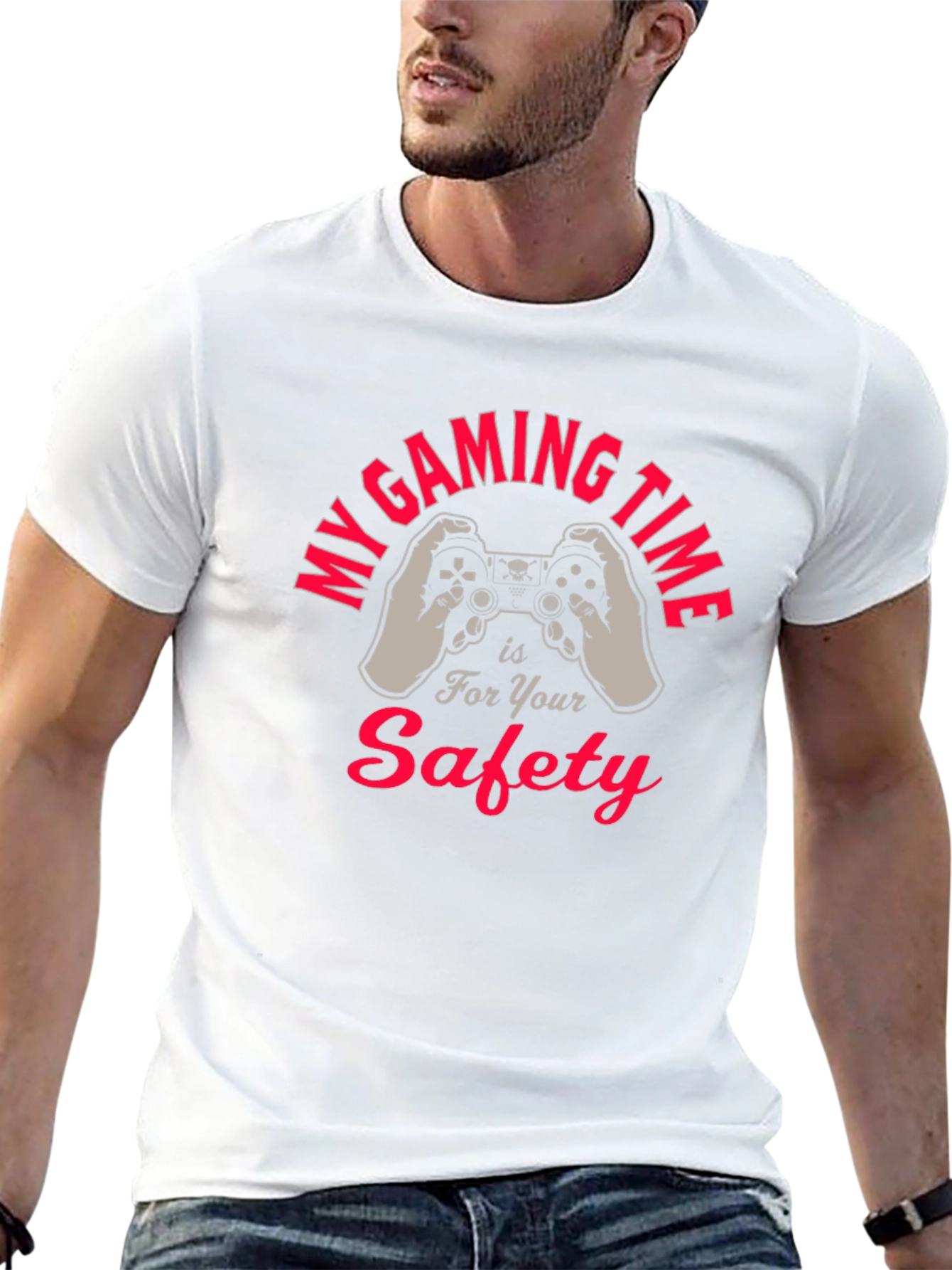 Gaming Time Safety T-Shirt - Gamer Tee