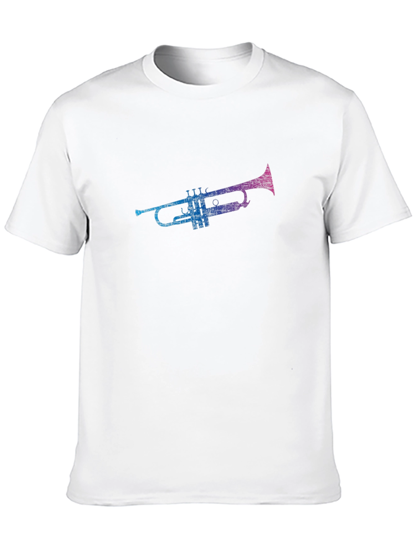 Trumpet Graphic Tee - Music Lover T-Shirt