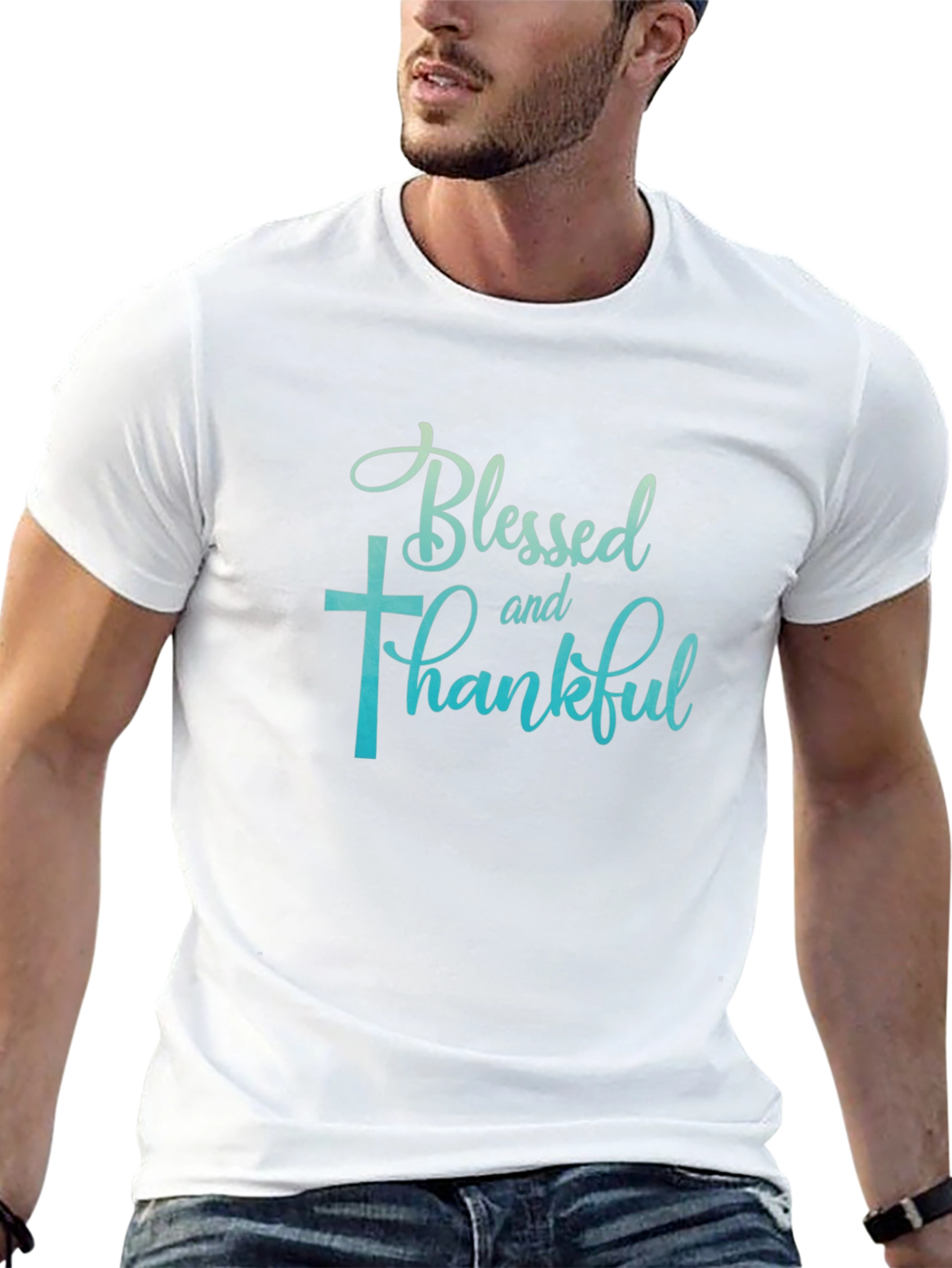 Blessed & Thankful Graphic Tee