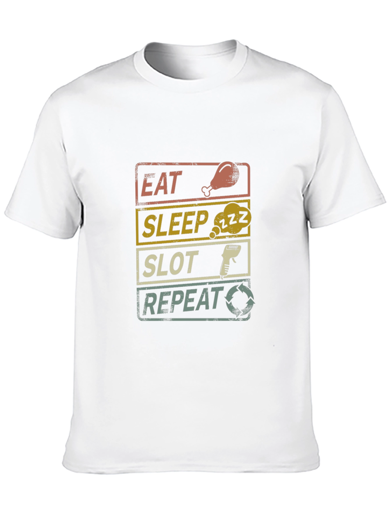 Eat Sleep Slot Repeat T-Shirt