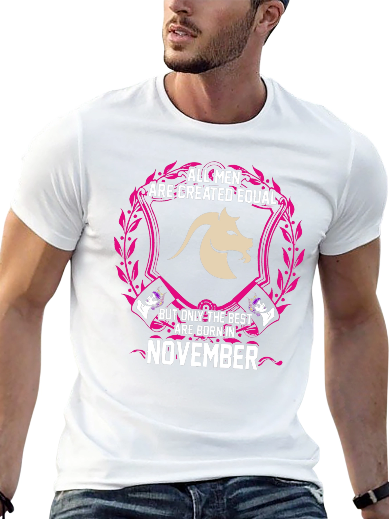 November Zodiac Capricorn Graphic T-Shirt