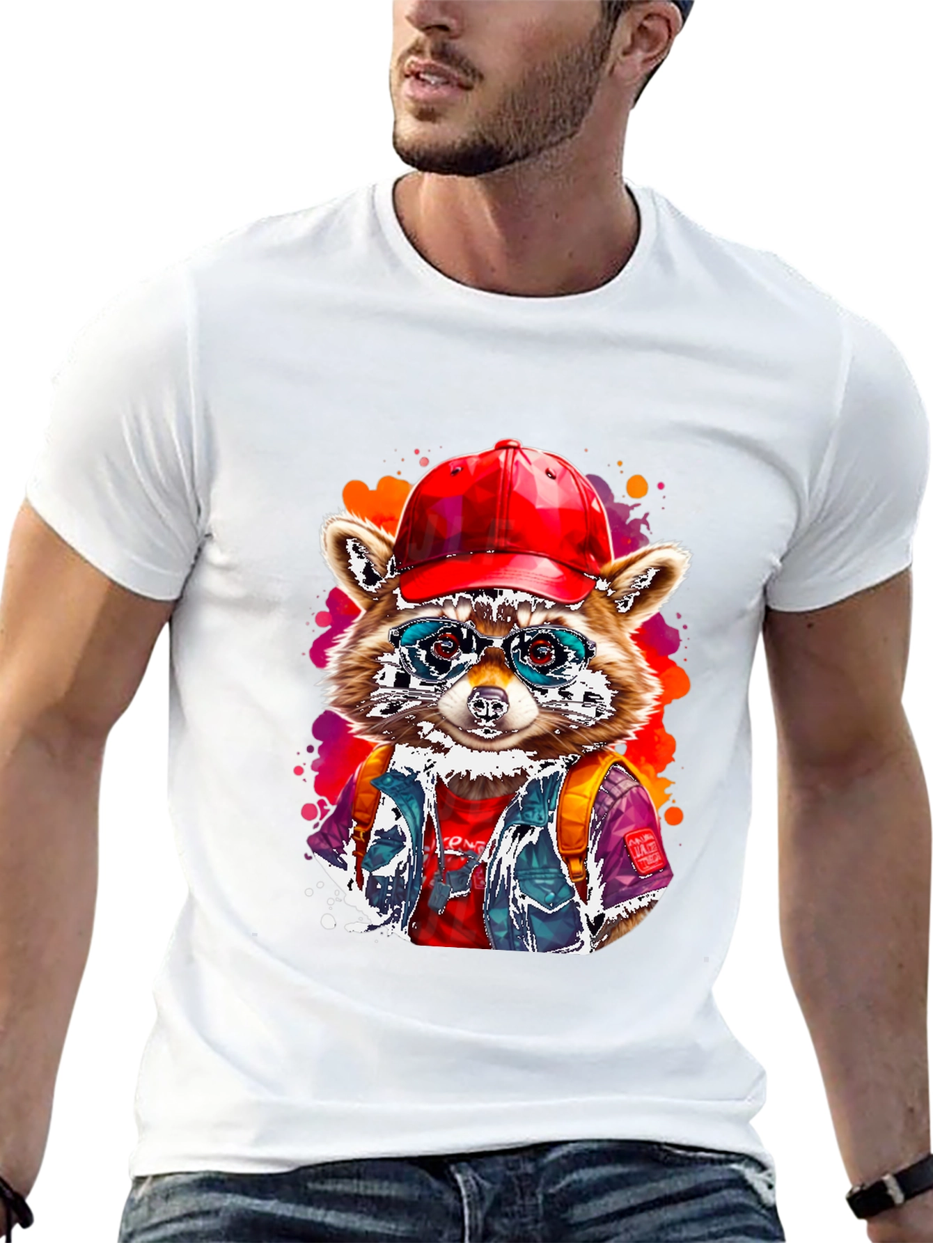 Cool Raccoon T-Shirt