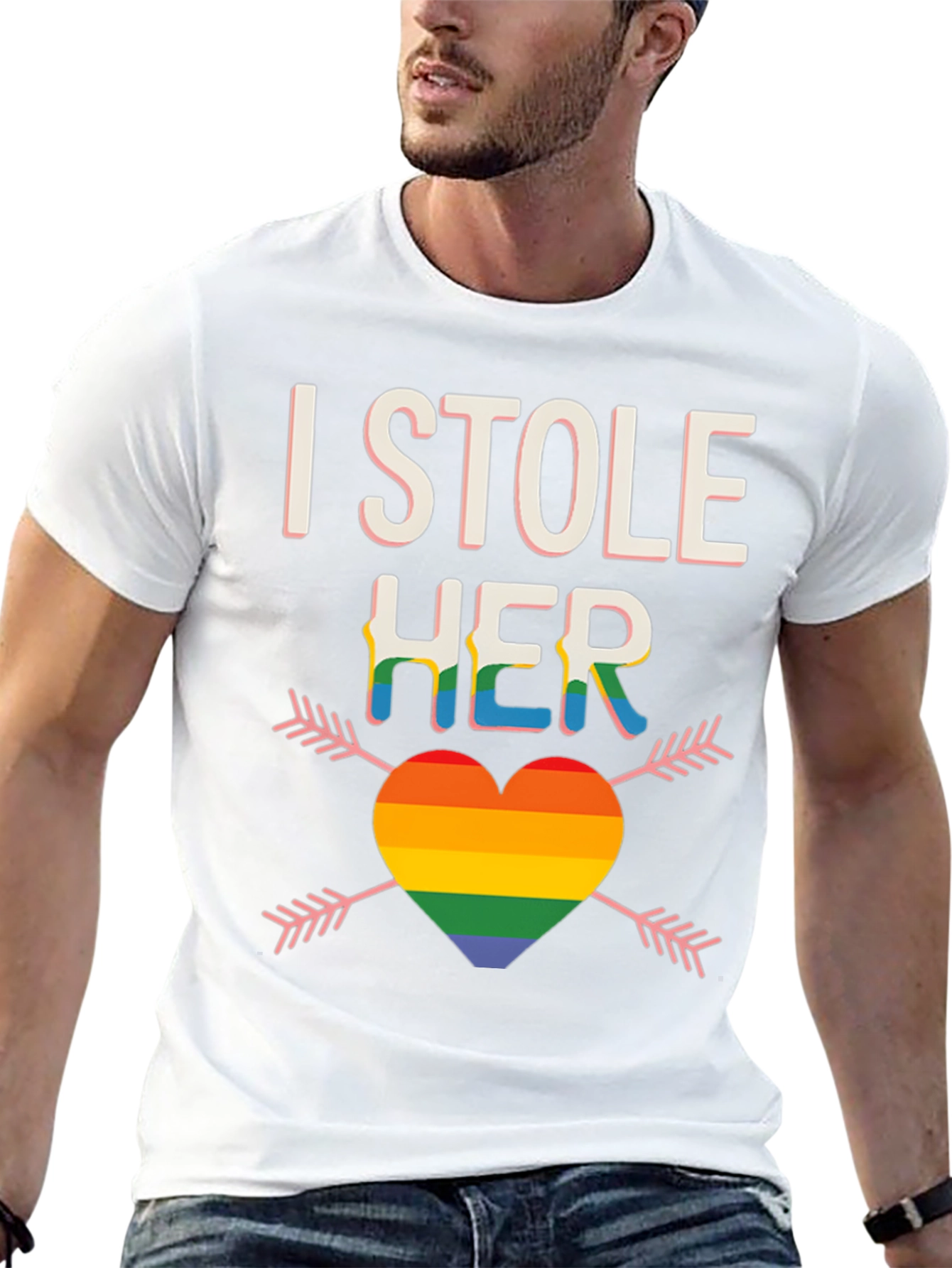 I Stole Her Heart Pride T-Shirt