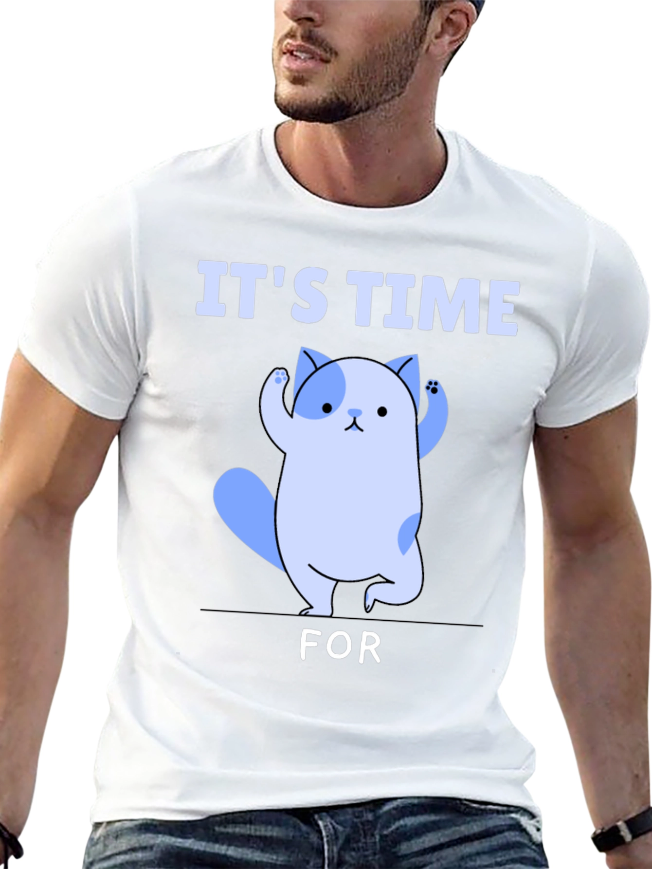 Its Time For Yoga Cat T-Shirt