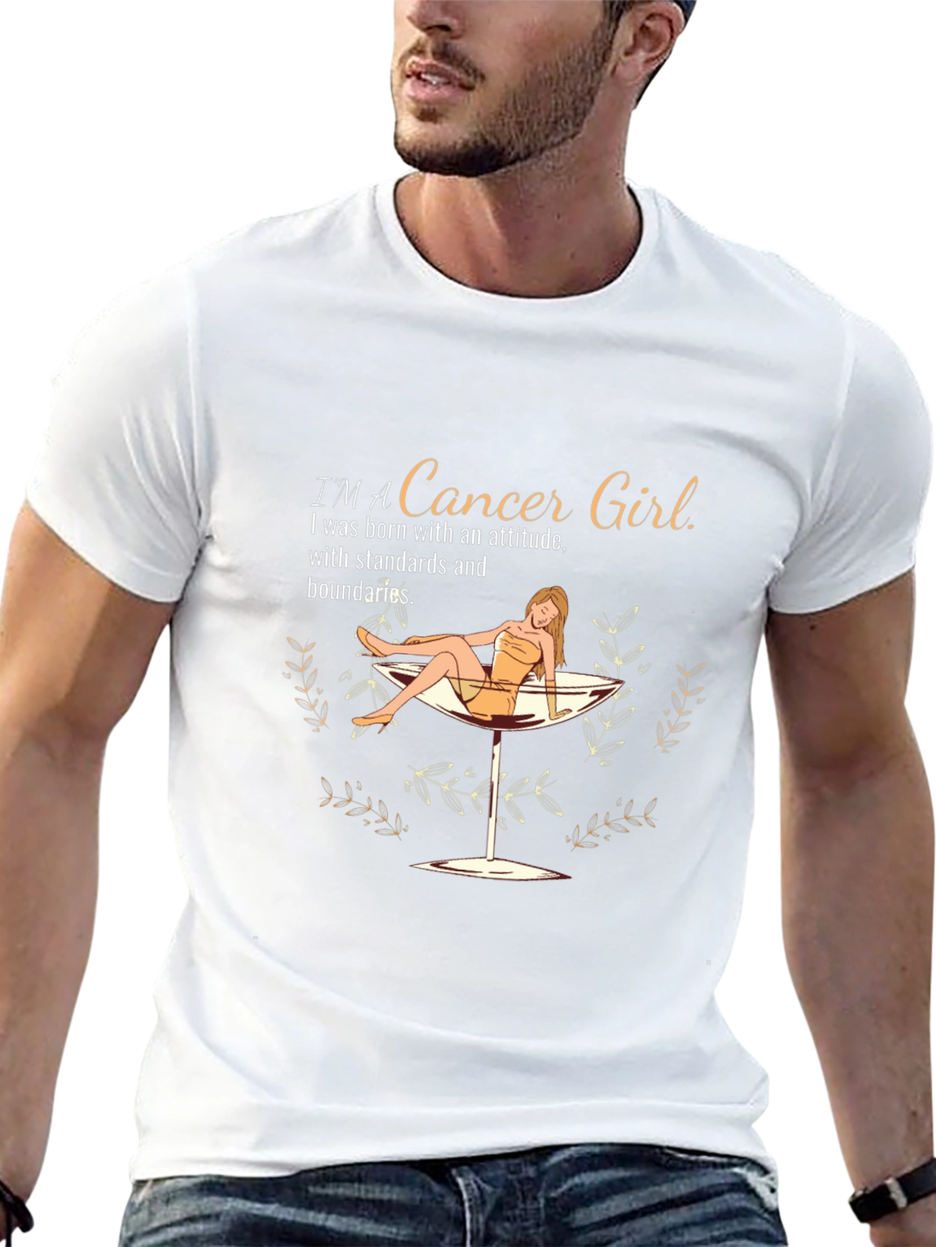 Cancer Girl Zodiac T-Shirt - Attitude & Boundaries