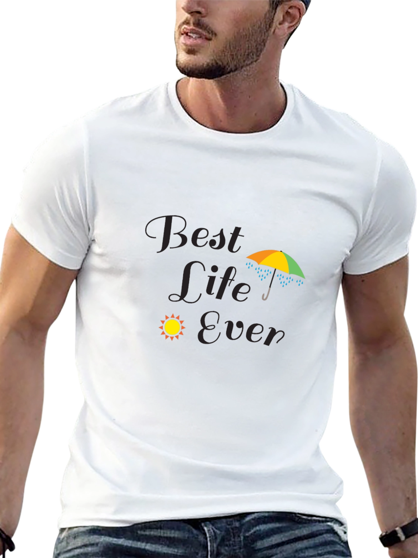 Best Life Ever Black T-Shirt