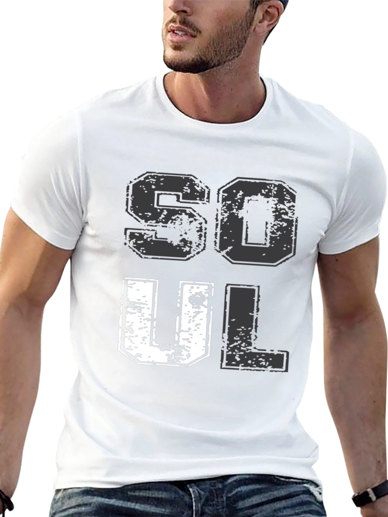 Soul Graphic Print Mens T-Shirt