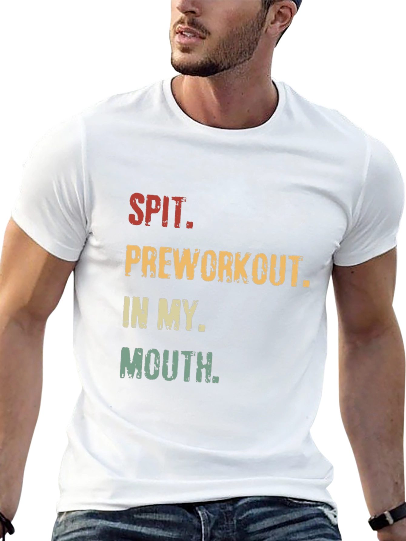 Spit Preworkout in my Mouth Graphic Tee