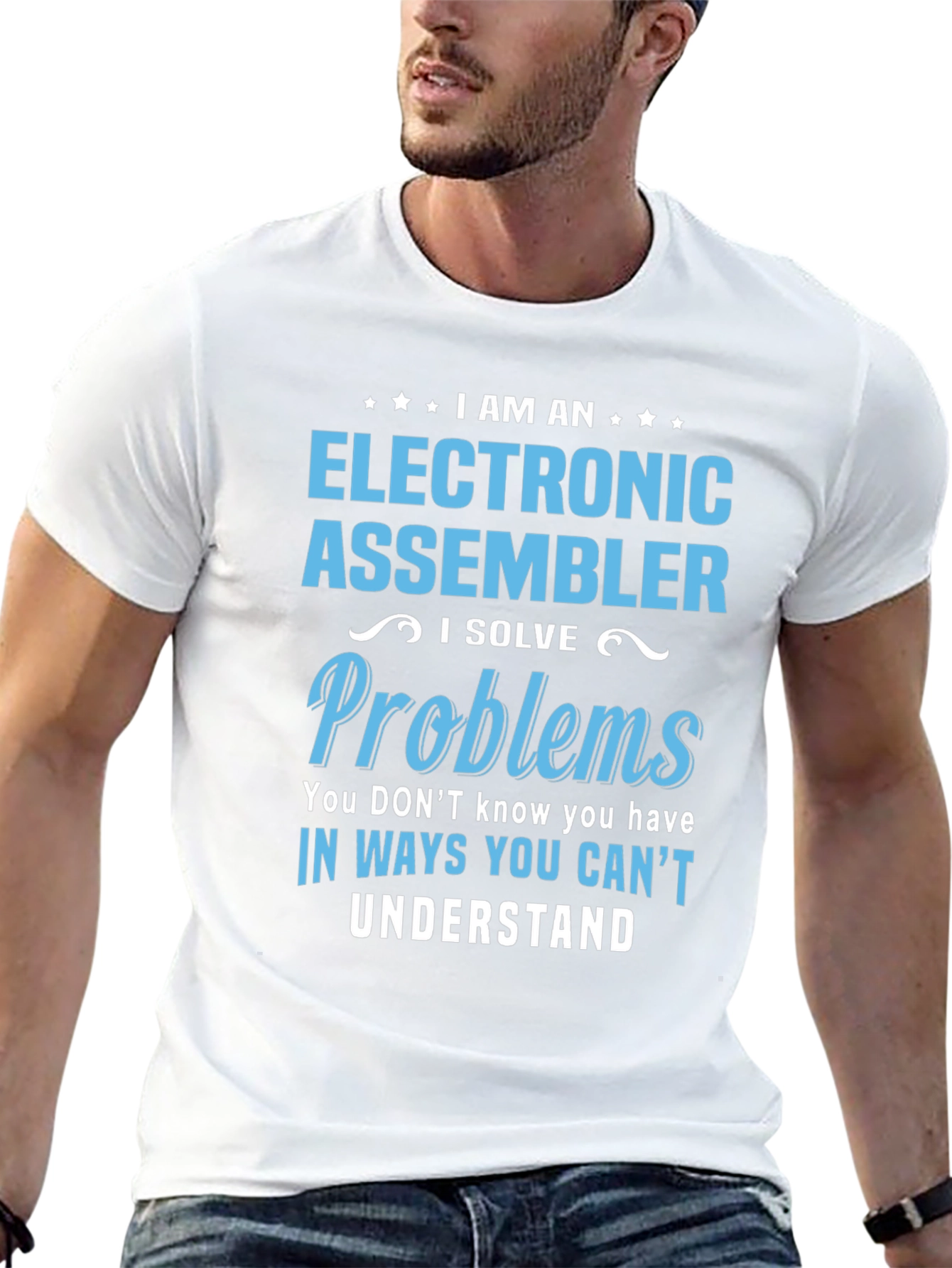 Electronic Assembler T-Shirt - Problem Solver Tee