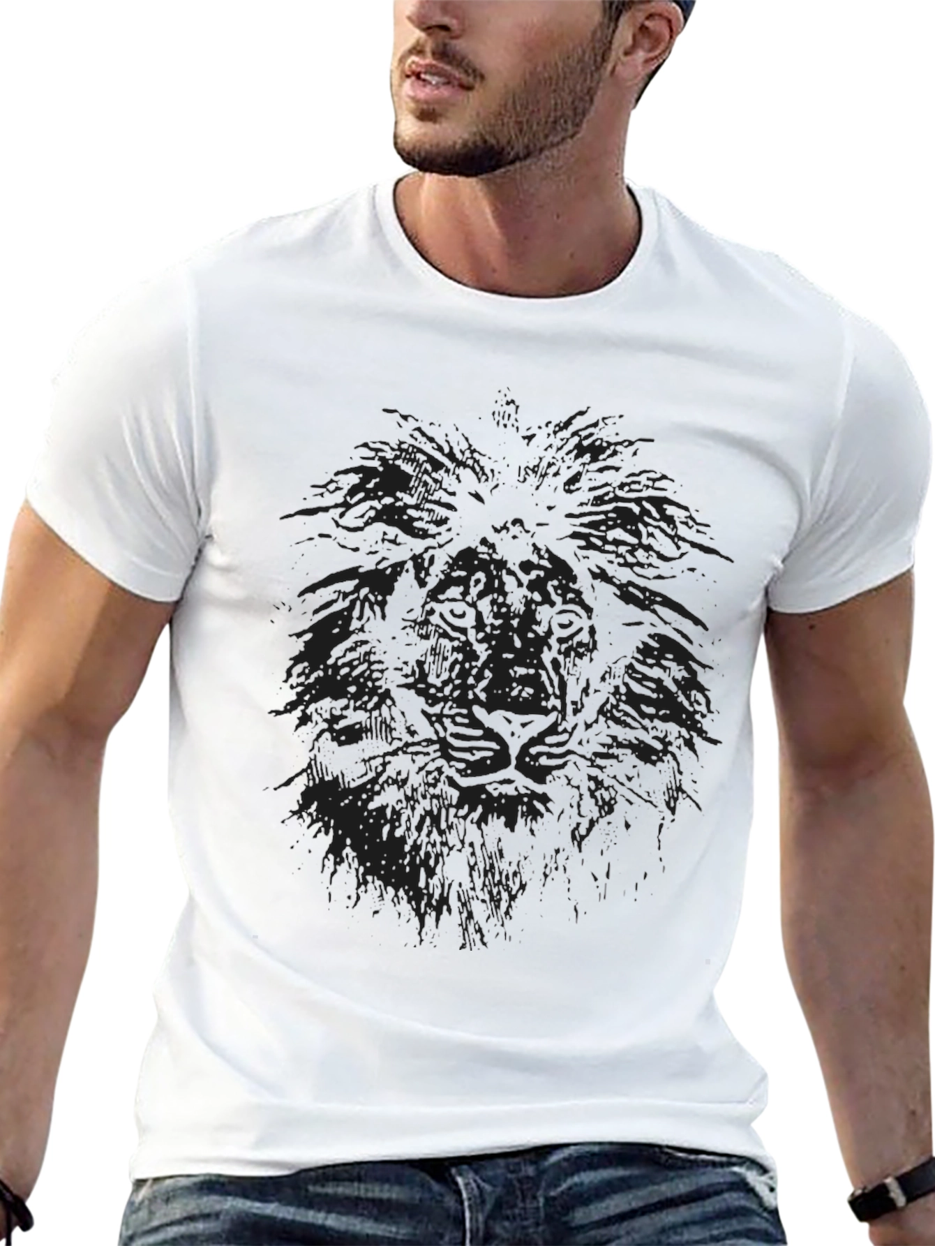 Black Lion Graphic T-Shirt