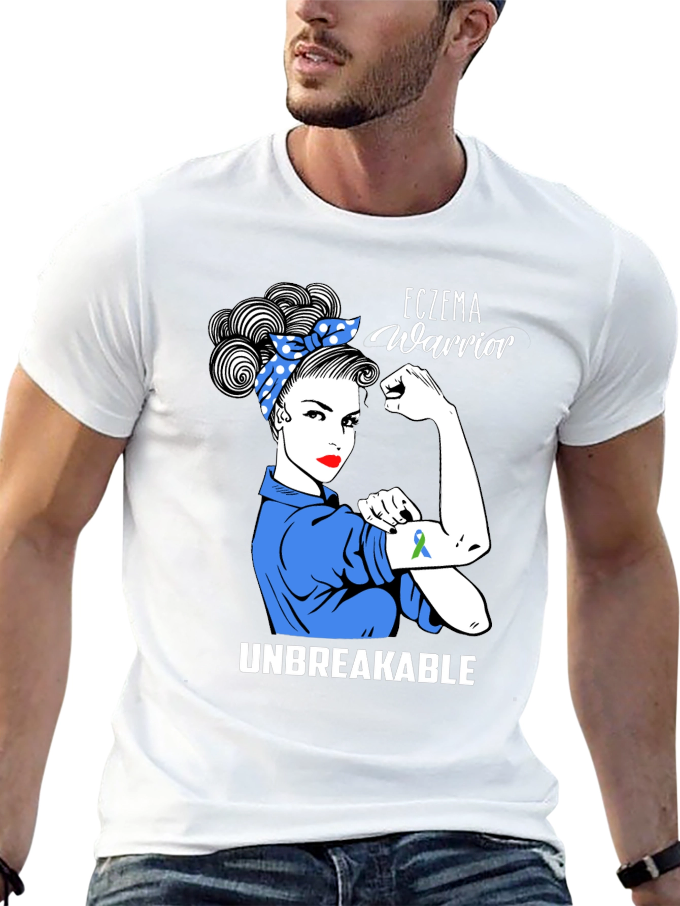Eczema Warrior Unbreakable T-Shirt