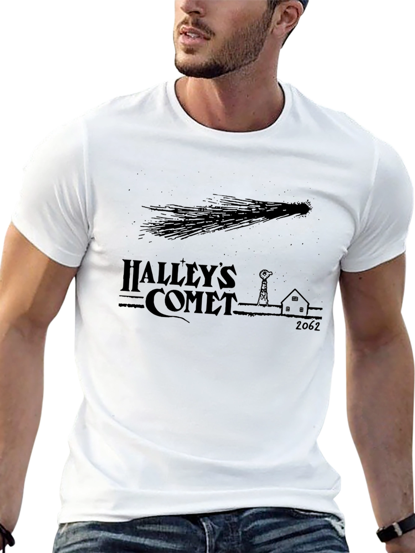 Halleys Comet 2062 Graphic T-Shirt