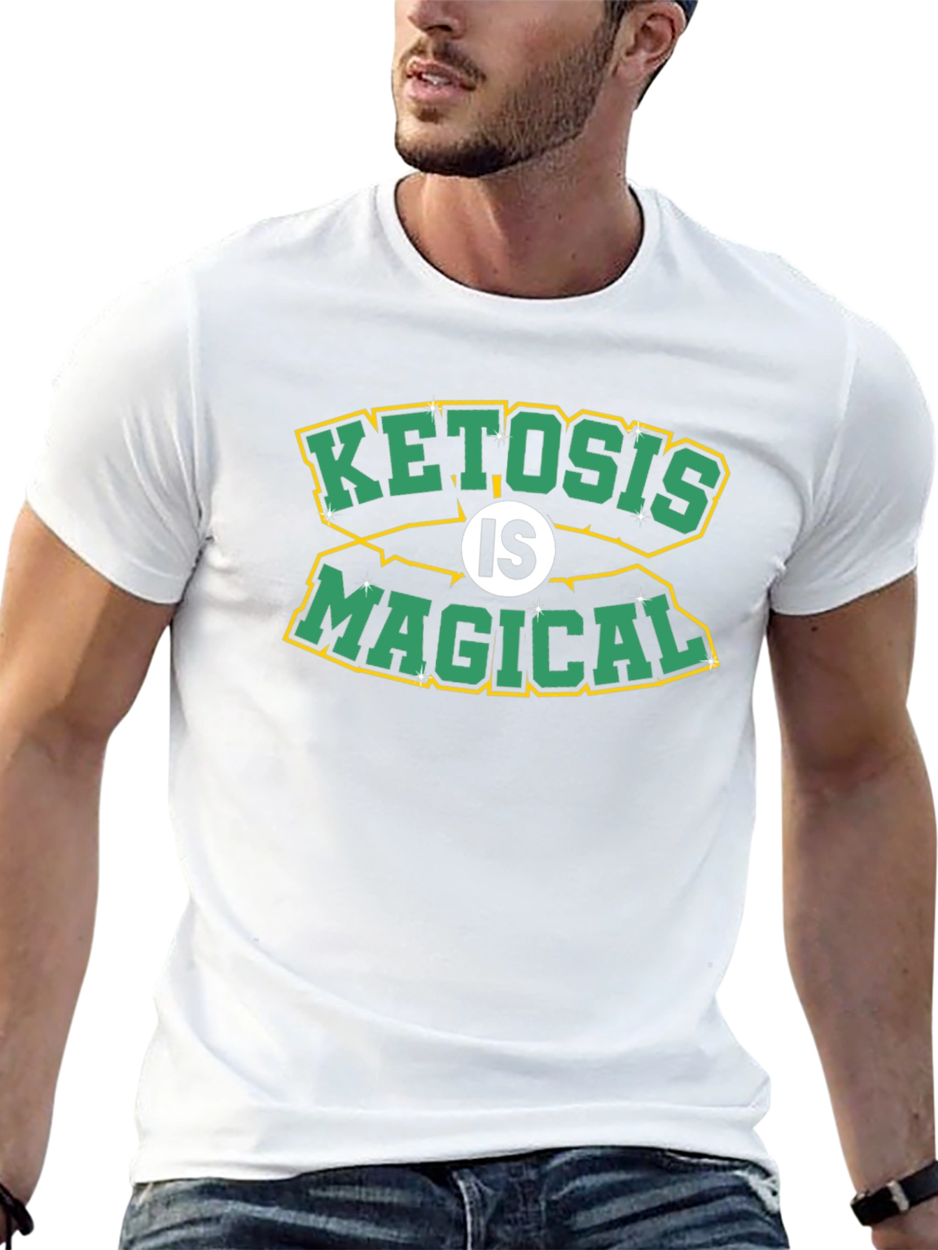 Ketosis is Magical Black T-Shirt
