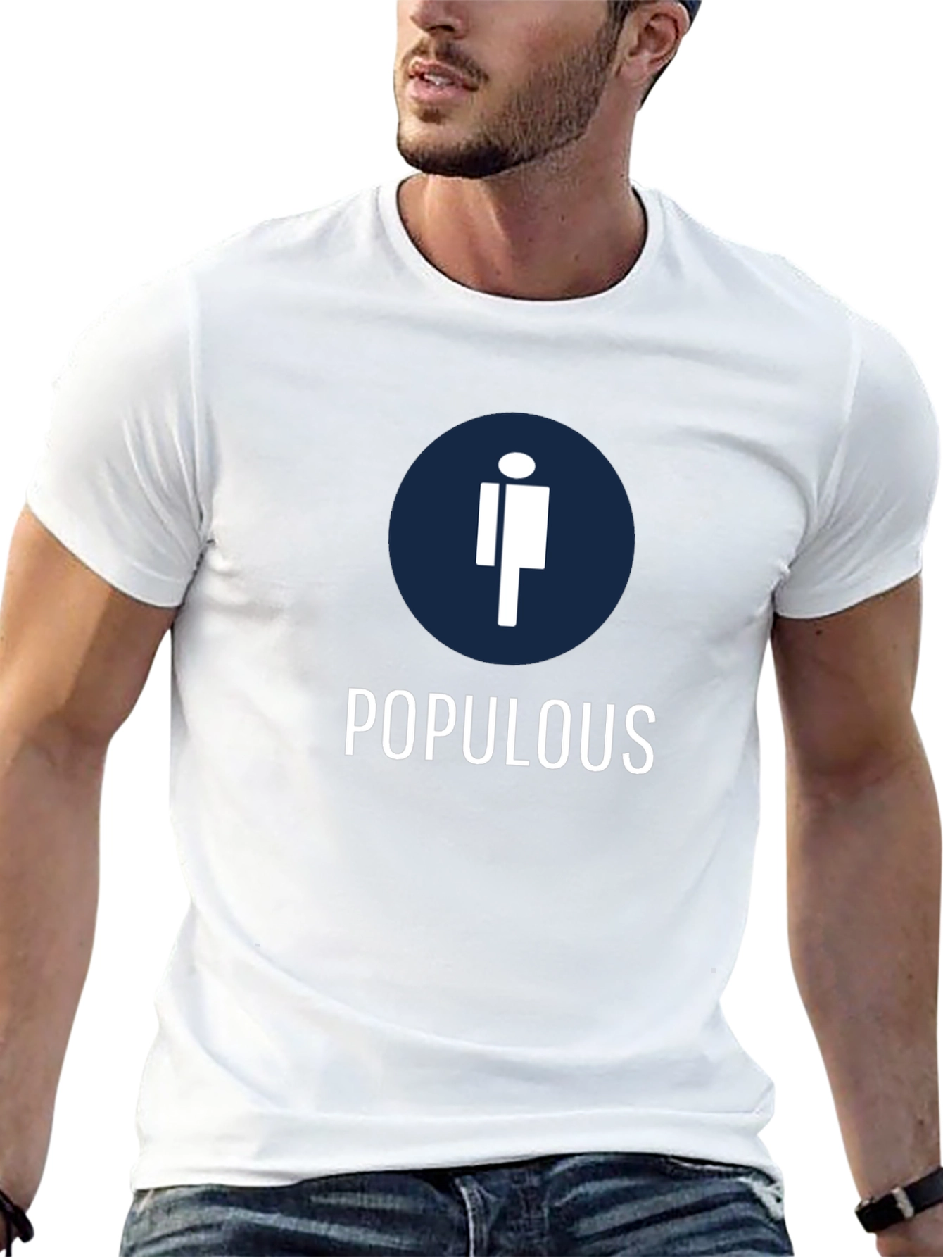 Populous Graphic Tee - Modern Design