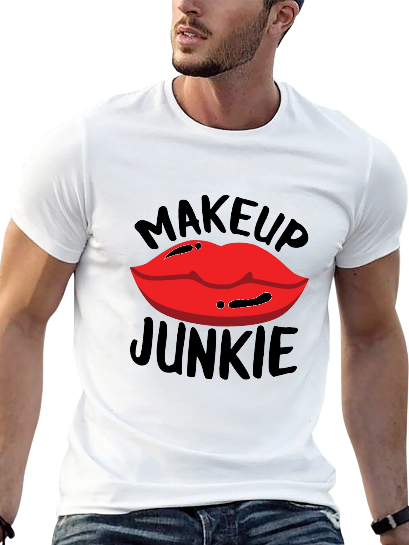 Makeup Junkie Graphic T-Shirt