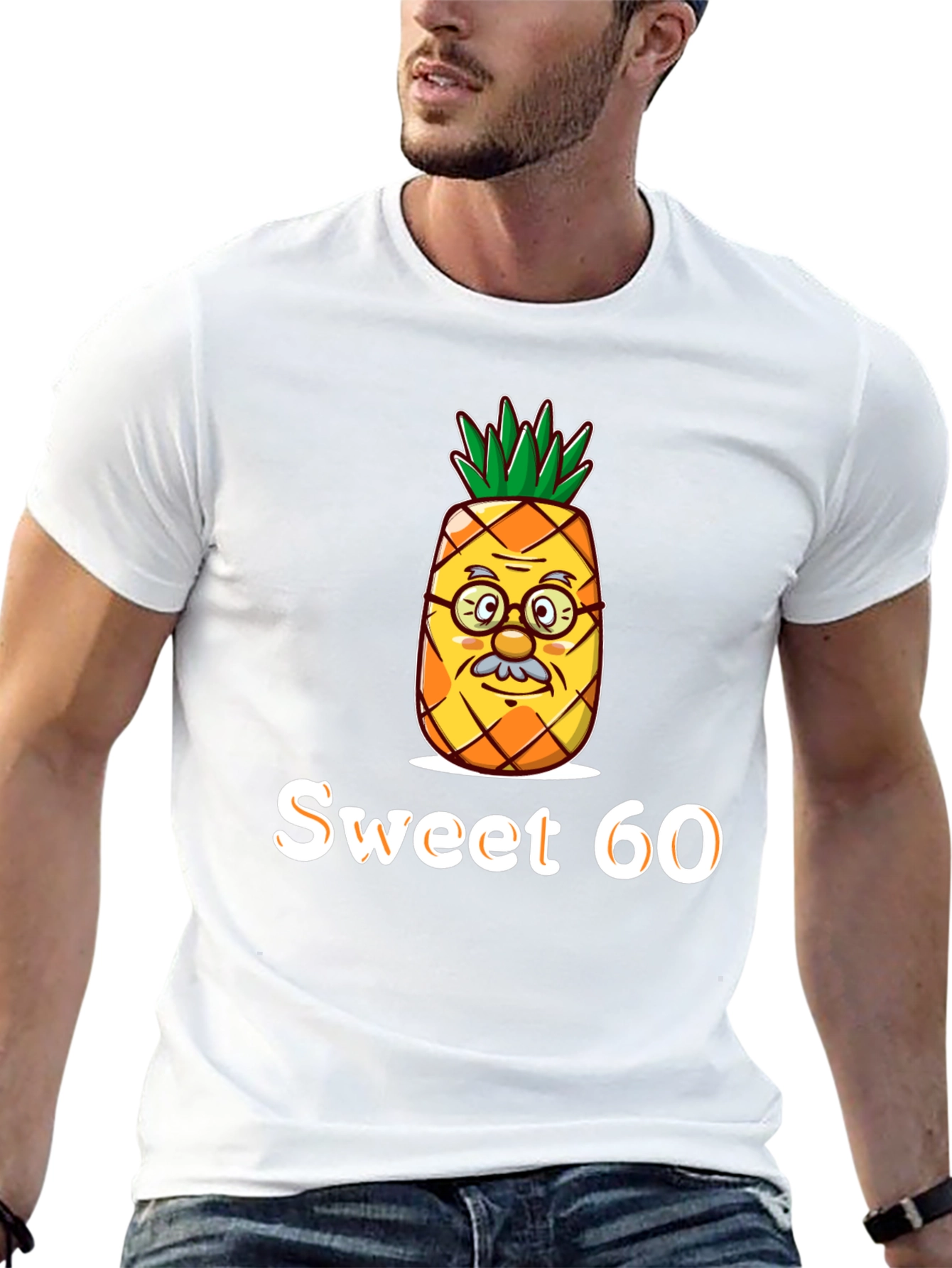 Sweet 60 Pineapple Graphic Tee - Unisex