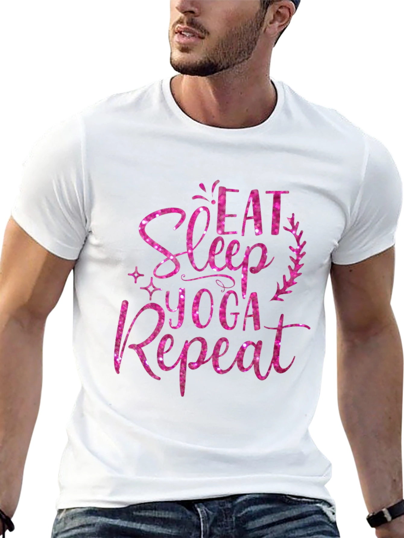 Eat Sleep Yoga Repeat T-Shirt