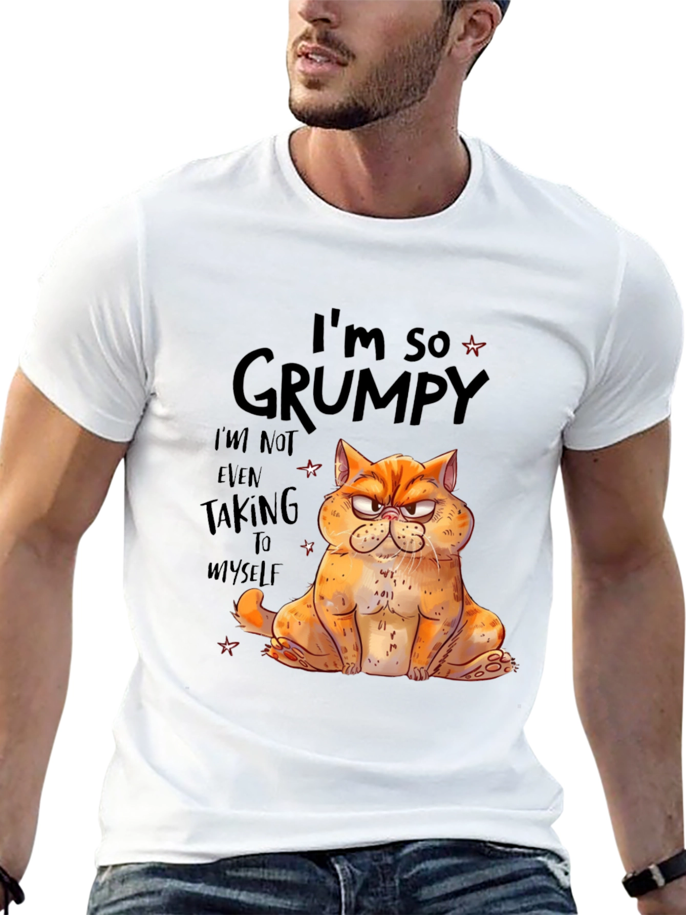 Grumpy Cat T-Shirt - Im so Grumpy Graphic Tee