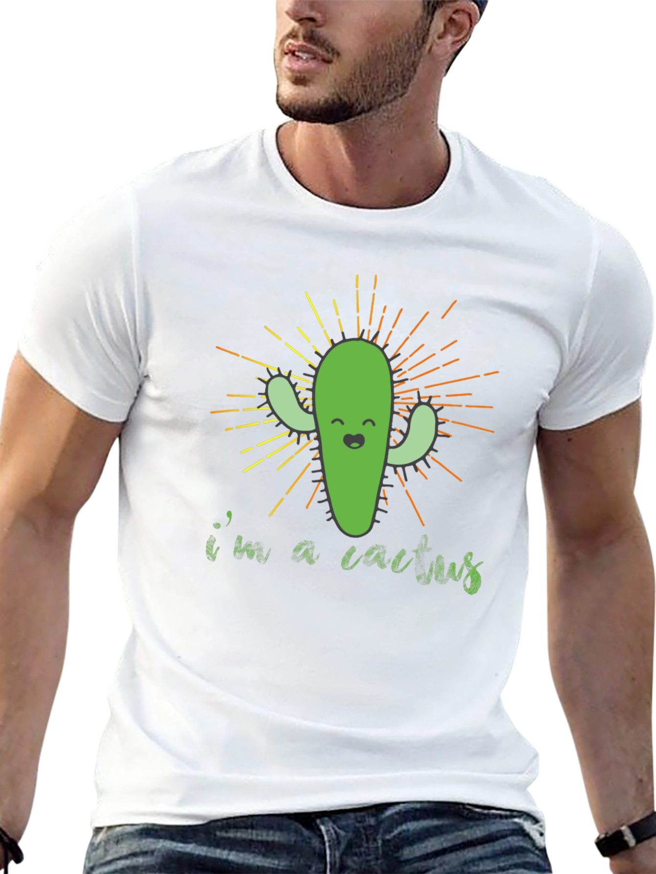 Im A Cactus Graphic T-Shirt