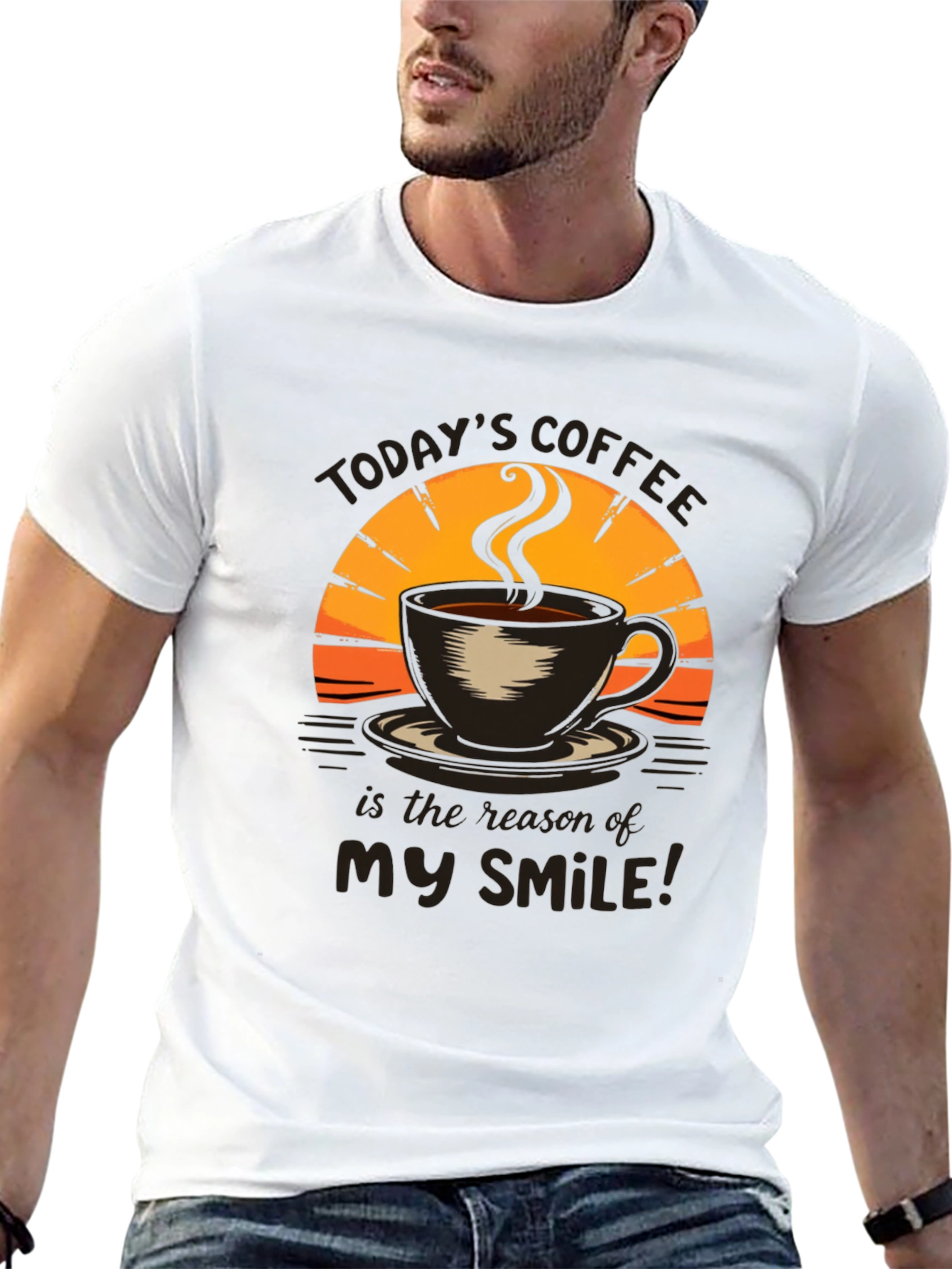 Todays Coffee My Smile T-Shirt