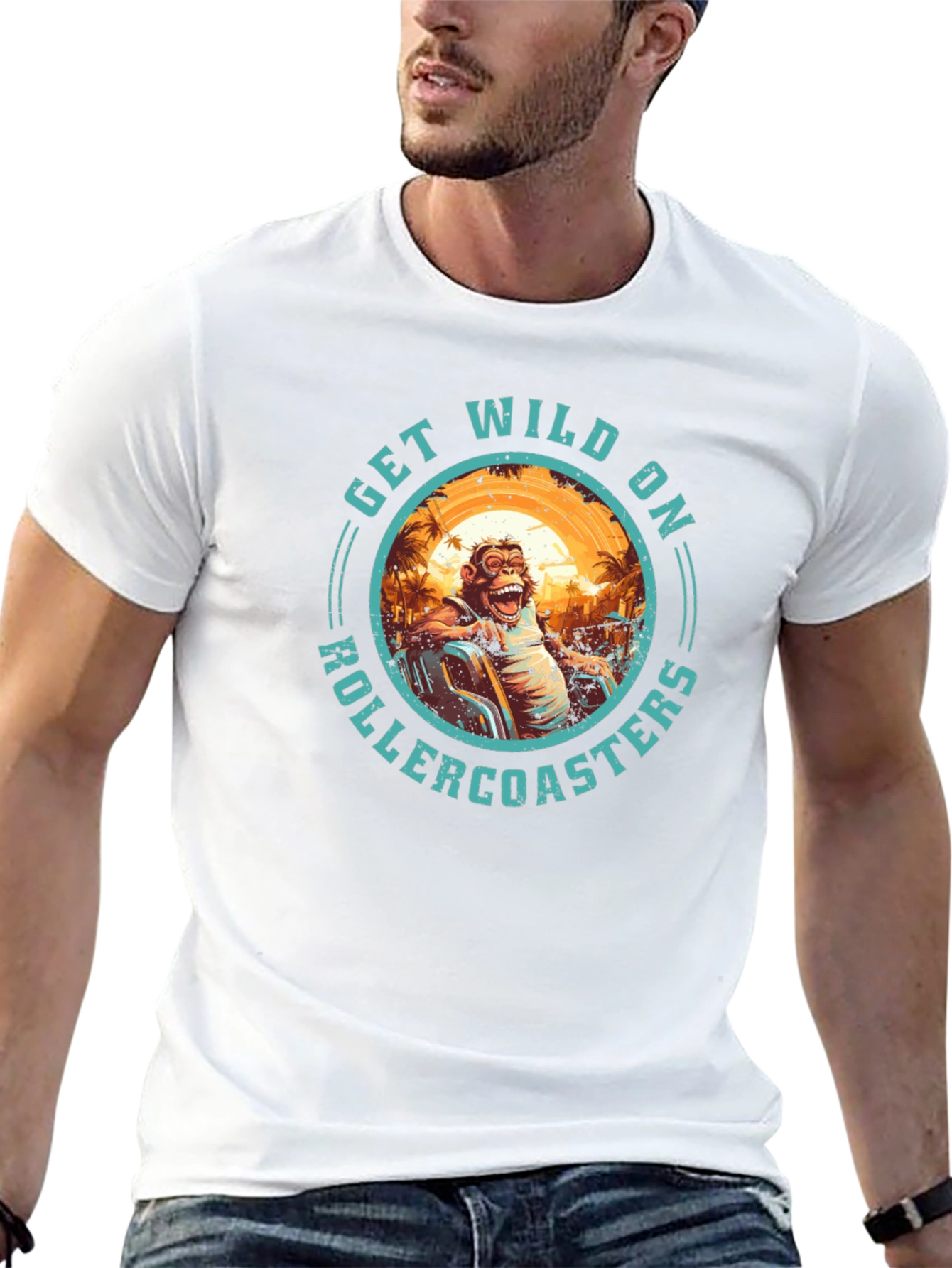Get Wild on Rollercoasters T-Shirt